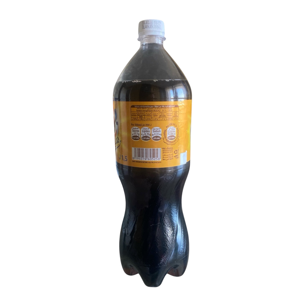 Boga Tunisie, Saveur Cidre, Boisson Gazeuse Rafraîchissante, 1L5, pack minimum de 5 bouteilles